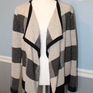 Charter Club Cashmere Open Front Draped Cardigan